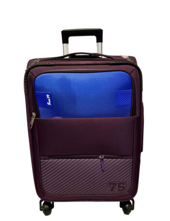 حقيبة سفر قماش ماركة Three M نبيتي في تركواز