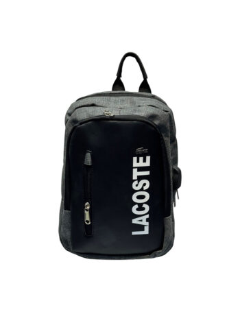 حقيبة شيست ماركه LACOSTE رمادى