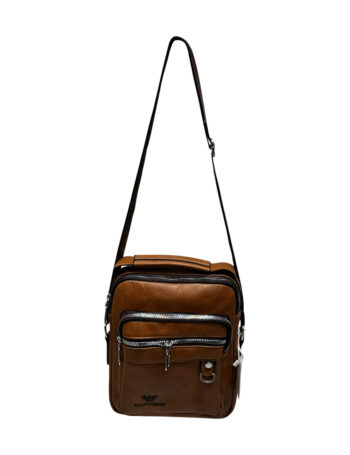 حقيبة كروس او هاند  ماركه GIORGIO ARMANI هافان