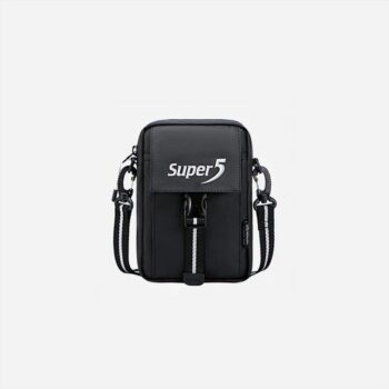 حقيبة كروس  ماركةsuper five اسود