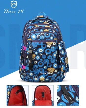 حقيبة ظهر three m مقاس 20 ازرق