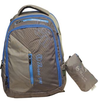 حقيبة ظهر three m مقاس 20رمادي * ازرق