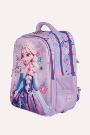 حقيبة مدرسيه ماركةbz مقاس 17 موف فاتح