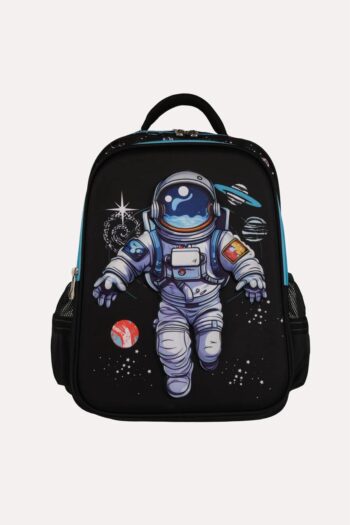 حقيبة مدرسيه ماركةbz مقاس 17 كحلي