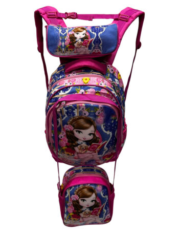 حقيبه مدرسيه ماركه  three m مقاس17