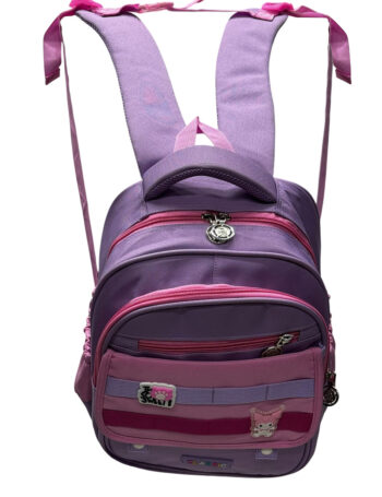 حقيبه مدرسيه ماركه classic مقاس 14 موف * بينك