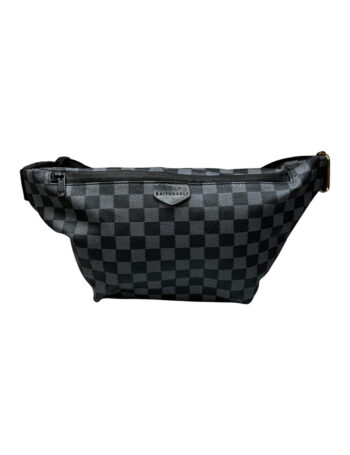 حقيبة وسط رمادي * اسود