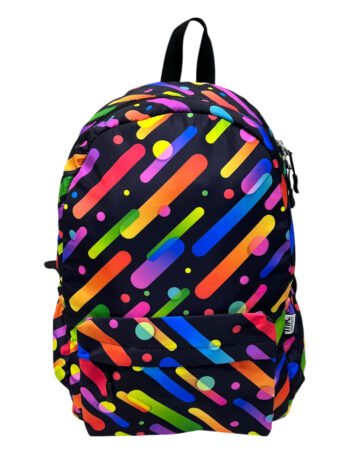 حقيبة ظهر  اسود الوان متعدده