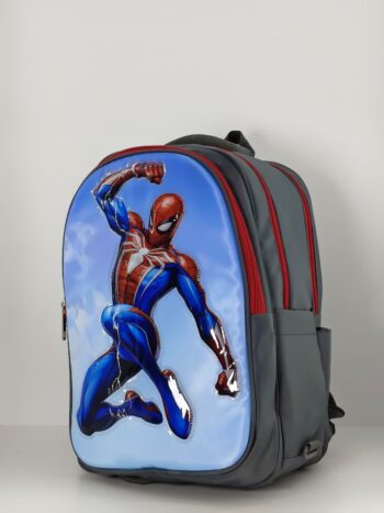 حقيبه ظهر مدرسيه ماركه Mk مقاس  رمادي * احمر