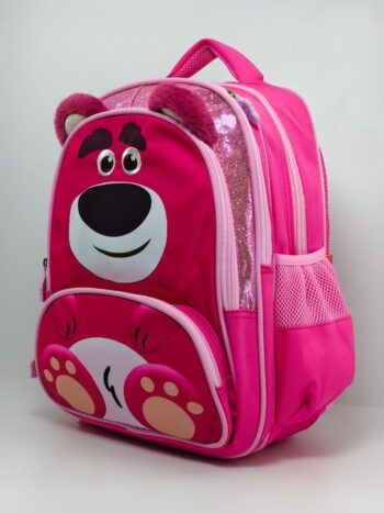 حقيبة مدرسيه ماركةthree m مقاس 15 بينك