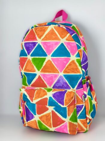 حقيبة ظهر بينك الوان متعدده