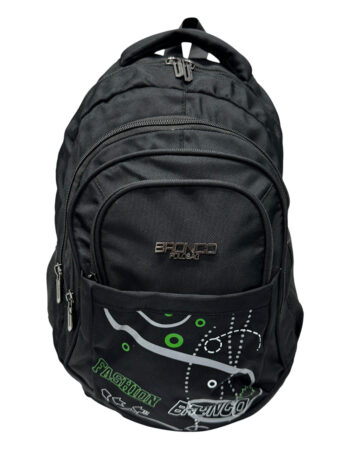 حقيبه ظهر ماركه BBRONCO مقاس 17 اسود