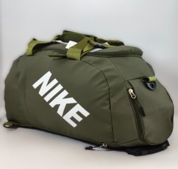 حقيبة "دفل" (Duffel Bag) رياضية  الزيتي