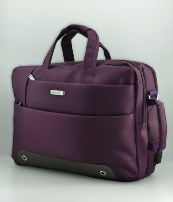 حقيبة لاب توب ومستندات  STARS (ستارز). (بنفسجي داكن)