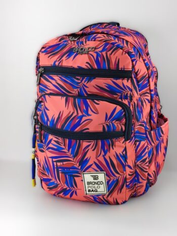 حقيبه ظهر أوراق النخيل الاستوائية. 