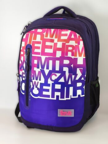 الحقيبة المدرسية  ثري إم (Three M)  البنفسجي الداكن (Purple)