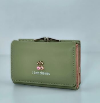 محفظة نسائية  الأخضر الزيتوني الفاتح