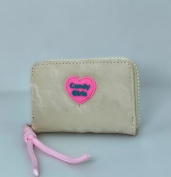 محفظة نسائية الأكورديون  البيج