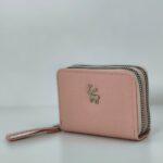 محفظة نسائية  "ميني واليت"  وردي فاتح (كاشمير)