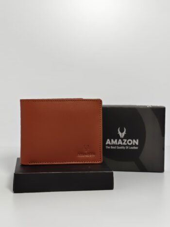 محفظة رجالي ماركة Amazon (أمازون)بني فاتح (هافانا)