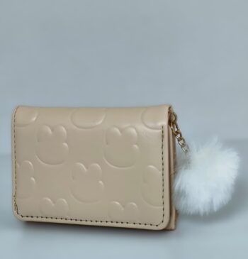 محفظة نسائية  (ميني واليت) بيج (كريمي)