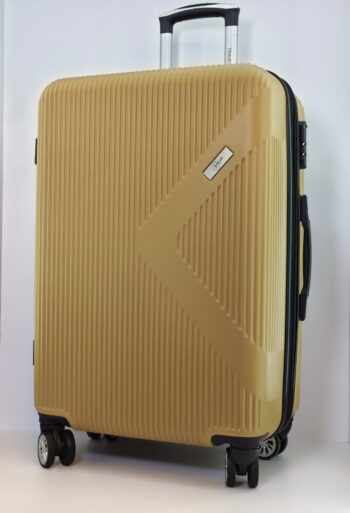 حقيبه سفر Travel lite باللون الذهبي (أو البيج اللامع)