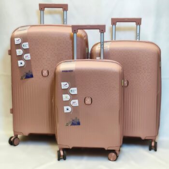  طقم سفر  ثري إم (Three M)  الروز جولد (Rose Gold)