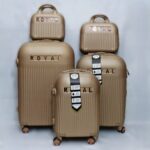  طقم سفر Royal ذهبي  5 قطع