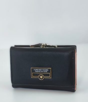  محفظة نسائية Forever Young (الأسود الكلاسيكي)